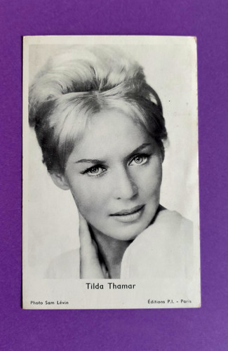 Ancienne carte postale tilda - carte,