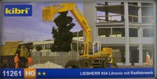 Kibri 11261 Pelle à pneu Liebherr 934