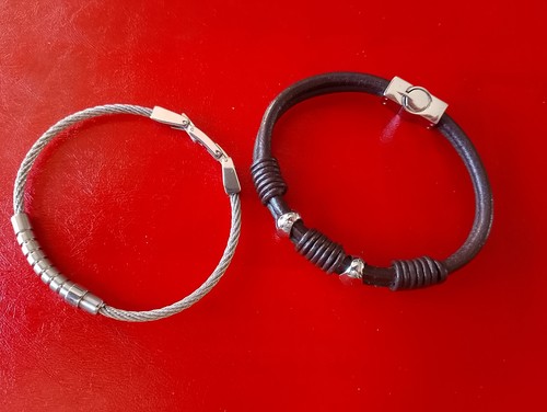Lot bracelets homme lotus - de,