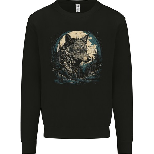 Sweat capuche tribal - sweat, À