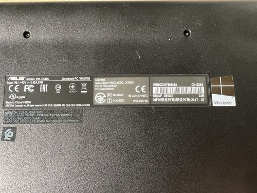 Asus r540u core - core, go