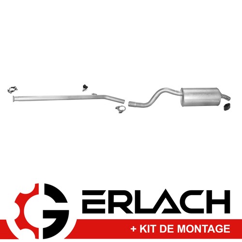 Echappement silencieux pour