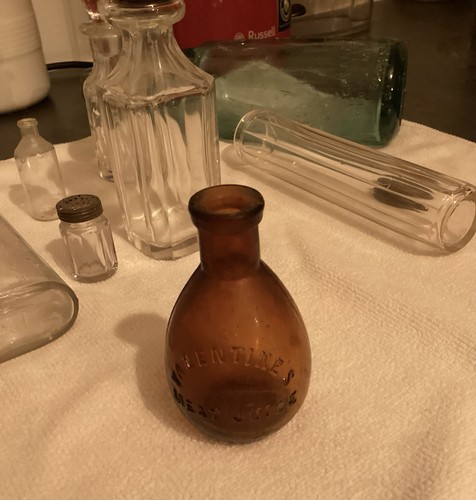 Glass bottle valentine s - glass,