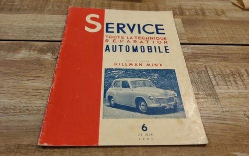 Revue technique hillman minx