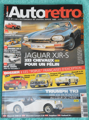 Auto retro 330 - , avril