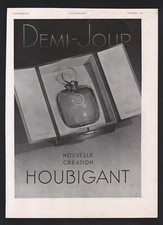 publicité papier 1936 parfumeur parfum Houbigant parfums Demi jour