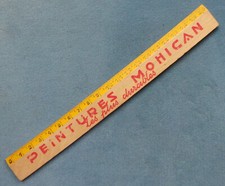 Ancienne règle en bois