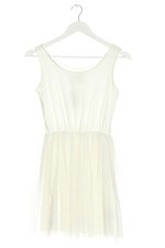 UNIF Robe courte Dames Robe T EU 34 blanc cassé style décontracté