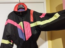 combinaison ski vintage funky disco henry  duvillard 