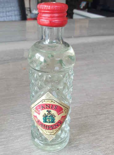 Bouteille mignonette anis - bouteille,