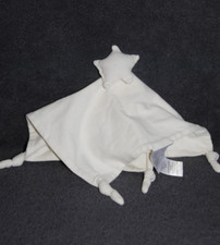 ?Doudou Plat Etoile Mouchoir Blanc VERTBAUDET VERT BAUDET 4 Noeuds Etat NEUF