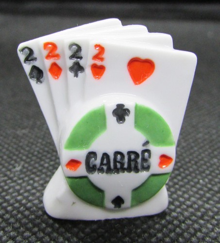 Fève jeu carte card un - card,
