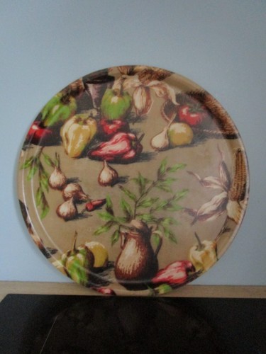 Plateau rond service en - plateau,