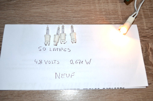 Ampoules rechange 4 8v - ampoules, 4,8v
