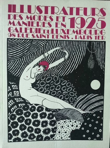 Rare art deco fashion - art,