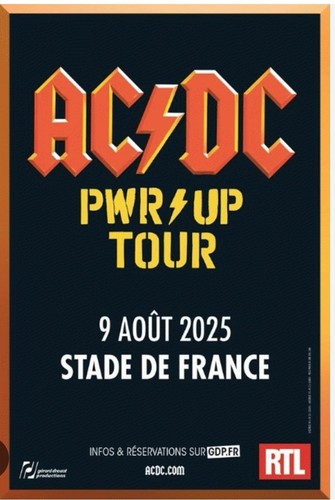 Places concert acdc pelouse - 6,