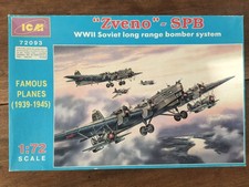 ZVENO-SPB  (TUPOLEV TB-3 + POLIKARPOV I-16)   1/72 ICM 1999