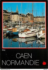 14 - Caen - Le bassin Saint-Pierre - Bateaux - CPM - Voir Scans Recto-Verso