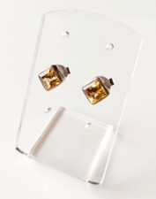 Boucle d'oreille en Citrine