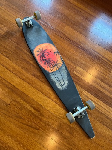 Maple longboard with beautiful - maple,