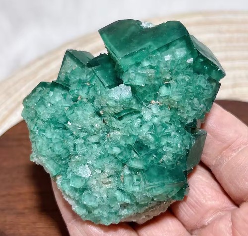 Cube fluorite verte pierre - de,