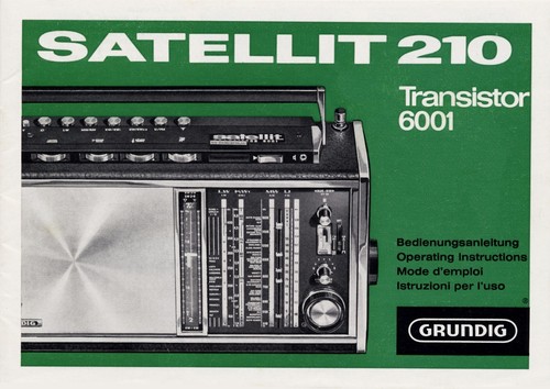 Manuel instructions grundig - manuel, d'instructions