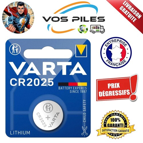 Pile bouton varta lithium - bouton,
