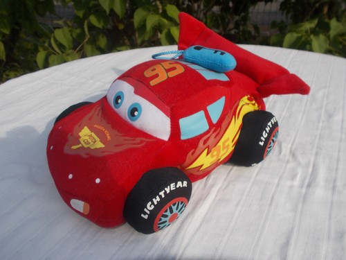 Peluche animée cars flash - 2,