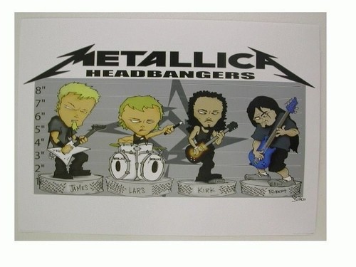 Affiche metallica - affiche,