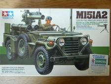Maquette 1/35 Tamiya Ref 35125 U.S. M151A2 w/Tow Missile Launcher