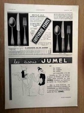 Publicité de 1936 - Tissus