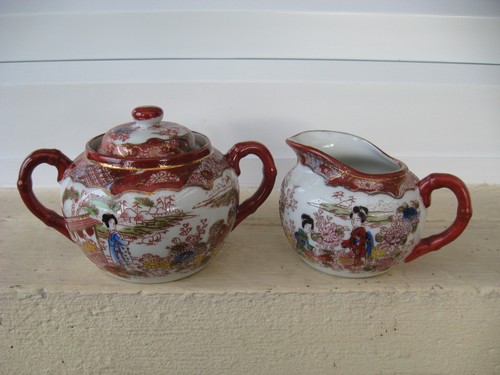 Sucrier cremier porcelaine - sucrier,