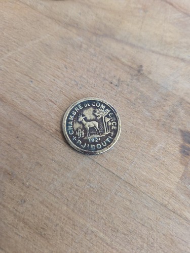 Rare djibouti pièce 50 - rare,