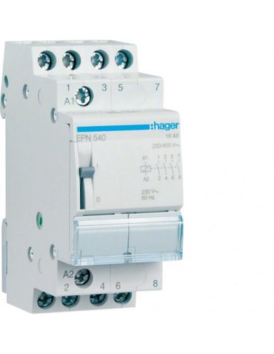 Télérupteur 230v 16a - 4f,