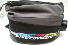 - SALOMON  authentique sac banane et sa gourde incorporée  toile  TBEG  bag