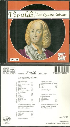 Vivaldi les quatre - cd,