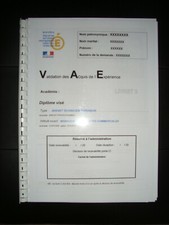 Livret 2 VAE BTS MUC/MCO management validé + oral  + ENVOI MAIL