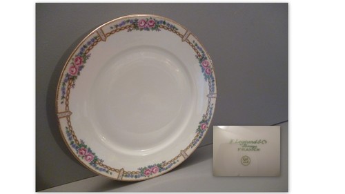 Assiette ancienne - , en