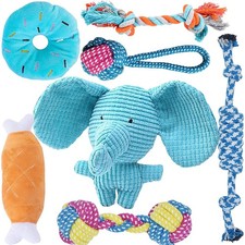 Lot de 7 jouets couineurs en