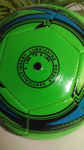 Ballon football vert bleu - football, vert/bleu