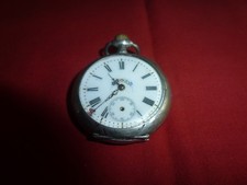 SUPERBE MONTRE A GOUSSET ARGENT MASSIF FONCTIONNE