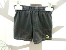 Catimini short gris foncé avec logo Herisson bébé 6 mois