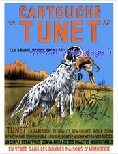 affiche poster cartouche tunet