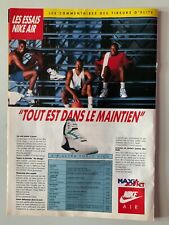 PUBLICITE ANNEES 90 ESSAIS NIKE AIR - AIR ULTRA FORCE HIGH - DAVID ROBINSON