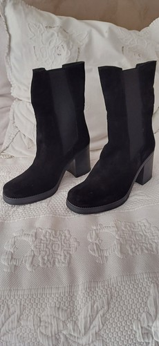 Bottines femme cuir nubuck - ,