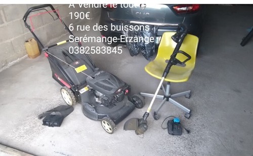 Tondeuse thermique coupe - tondeuse, thermique+coupe