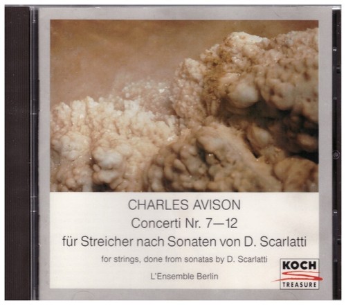 Avison concertos pour cordes - avison,