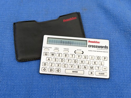Franklin crosswords puzzle - crosswords,