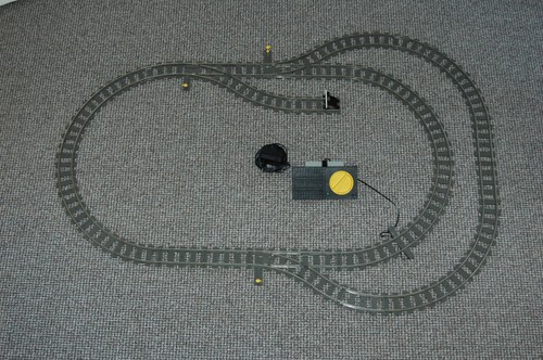 Lego train rails chemin - train,