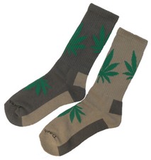 Men's Hemp Leaf Hiker Socks
